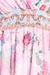 Chiffon Wrap Border Floral Print Maxi Dress DR4394