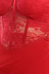 Scalloped Lace & Chiffon Winged Corset Bodice Maxi Dress DR4397