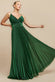 Sleeveless Pleated A Line Lurex Maxi Dress DR4494