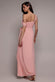 One Shoulder Cowl With Bow Detail Maxi Dress DR4606