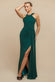 Halterneck Thigh Split Chiffon Maxi Dress DR4610