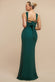 Halterneck Thigh Split Chiffon Maxi Dress DR4610