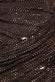 COWL NECK SEQUIN GLITTER LUREX MINI DRESS DR4741