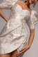 PUFF SLEEVE SWEETHEART MINI DRESS - BY GODDIVA DR4758
