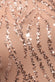 OMBRE SEQUIN BEADED FLARED LONG SLEEVE MAXI DRESS  BY GODDIVA DR4782