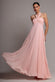 SLEEVELESS PLEATED CHIFFON MULTIWAY SCARF MAXI DRESS BY GODDIVA DR4829