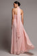 SLEEVELESS PLEATED CHIFFON MULTIWAY SCARF MAXI DRESS BY GODDIVA DR4829