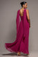 SLEEVELESS PLEATED CHIFFON MULTIWAY SCARF MAXI DRESS BY GODDIVA DR4829