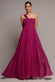 SLEEVELESS PLEATED CHIFFON MULTIWAY SCARF MAXI DRESS BY GODDIVA DR4829
