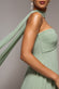 SLEEVELESS PLEATED CHIFFON MULTIWAY SCARF MAXI DRESS BY GODDIVA DR4829