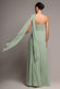 SLEEVELESS PLEATED CHIFFON MULTIWAY SCARF MAXI DRESS BY GODDIVA DR4829