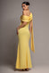 Sash One Shoulder Bardot Maxi Dress DR4830