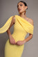 Sash One Shoulder Bardot Maxi Dress DR4830