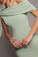 Sash One Shoulder Bardot Maxi Dress DR4830