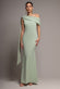 Sash One Shoulder Bardot Maxi Dress DR4830