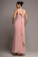 CROSS FRONT SCARF BACK CHIFFON MERMAID MAXI DRESS  BY GODDIVA DR4831