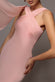 CROSS FRONT SCARF BACK CHIFFON MERMAID MAXI DRESS  BY GODDIVA DR4831