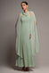 CROSS FRONT SCARF BACK CHIFFON MERMAID MAXI DRESS  BY GODDIVA DR4831