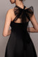 SCUBA & POLKA MESH BELLA BOW MULTIWAY A-LINE MIDI DRESS DR4877