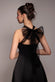 SCUBA & POLKA MESH BELLA BOW MULTIWAY A-LINE MIDI DRESS DR4877