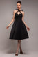 SCUBA & POLKA MESH BELLA BOW MULTIWAY A-LINE MIDI DRESS DR4877