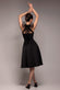 SCUBA & POLKA MESH BELLA BOW MULTIWAY A-LINE MIDI DRESS DR4877