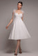 SCUBA & POLKA MESH BELLA BOW MULTIWAY A-LINE MIDI DRESS DR4877