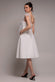 SCUBA & POLKA MESH BELLA BOW MULTIWAY A-LINE MIDI DRESS DR4877