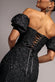 PUFF SLEEVE SWEETHEART MIDI DRESS BY GODDIVA DR4883