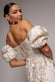 PUFF SLEEVE SWEETHEART MIDI DRESS BY GODDIVA DR4883