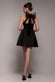 SCUBA & POLKA MESH BELLA BOW MULTIWAY SKATER MINI DRESS DR4887
