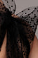 SCUBA & POLKA MESH BELLA BOW MULTIWAY SKATER MINI DRESS DR4887