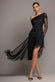 ONE OFF SHOULDER ASYMMETRIC MIDI DRESS DR4923