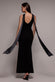 Satin Multi-Tie Halterneck Maxi Dress DR4973QZ