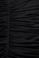 Gathered Long Balloon Sleeve A-Line Mesh Maxi Dress DR5003