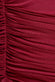 Gathered Long Balloon Sleeve A-Line Mesh Maxi Dress DR5003