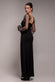 Dobby Organza Bishop Sleeve Multiway Maxi Dress DR5011