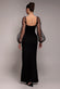 Dobby Organza Bishop Sleeve Multiway Maxi Dress DR5011