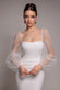 Dobby Organza Bishop Sleeve Multiway Maxi Dress DR5011