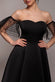 SCUBA & POLKA MESH OFF THE SHOULDER MIDI DRESS DR5016