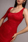 ONE SHOULDER CAPE SLEEVE PLEATED LACE MAXI DRESS BY GODDIVA DR5065