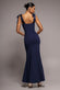 MULTIWAY BOW SOFT SATIN SWEETHEART MAXI DRESS DR5078
