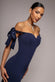 MULTIWAY BOW SOFT SATIN SWEETHEART MAXI DRESS DR5078