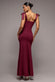 MULTIWAY BOW SOFT SATIN SWEETHEART MAXI DRESS DR5078
