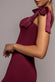 MULTIWAY BOW SOFT SATIN SWEETHEART MAXI DRESS DR5078