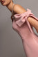 BARDOT PLUNGE NECK BOW SLEEVE SKATER MINI DRESS DR5125