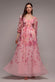 FLORAL PRINT SHIRRED BACK A LINE MAXI DRESS BY GODDIVA DR5132