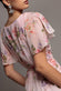 FLUTTER SLEEVE CHIFFON MIDAXI WRAP DRESS DR5140