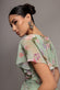 FLUTTER SLEEVE CHIFFON MIDAXI WRAP DRESS DR5140