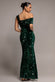 ASYMMETRIC OFF SHOULDER PLEATED WAIST MAXI DRESS DR5171